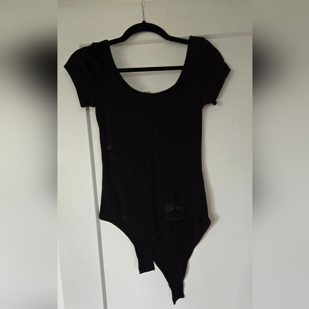 Bozzolo Elegant Black Bodysuit